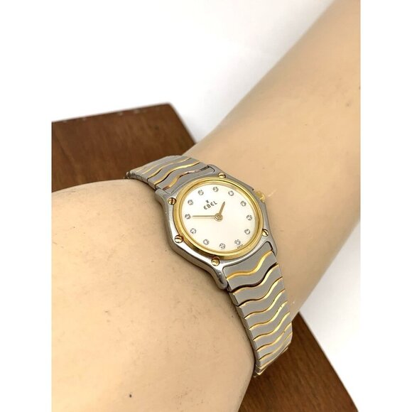 Ebel Women\'s Watch Swiss Quartz Diamond Mother of Pearl Dial Two Tone 18k Steel main image 8